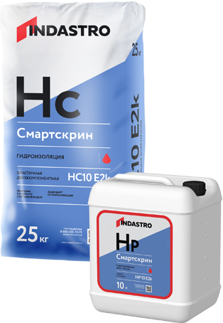 картинка Смартскрин HC10 и HP10 E2k гидроизоляция двухкомпонентная