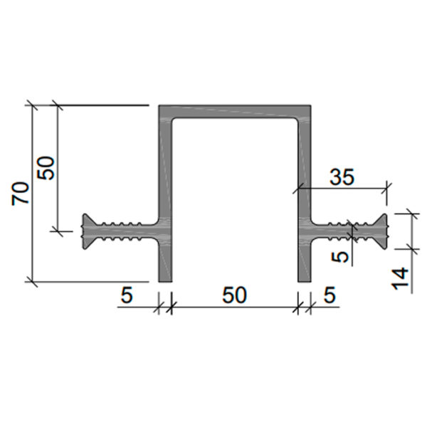 картинка Гидрошпонка Аквастоп ДЗ-70/50-2/35 из ПВХ