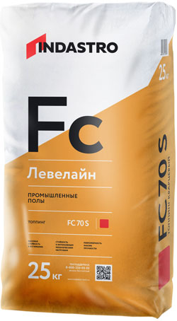подробно Левелайн FC70 S смесь для упрочнения бетона