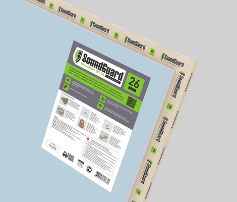 картинка Звукоизоляционная панель SoundGuard ШумоЩит GF 26