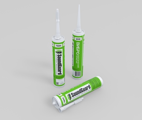 картинка Виброакустический герметик SoundGuard 310 мл