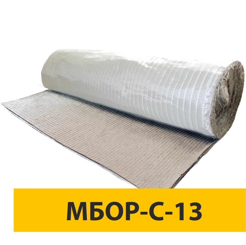 изображение Материал базальтовый огнезащитный рулонный прошивной МБОР-С-13