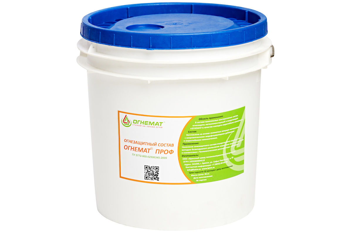 изображение Огнезащитный состав Огнемат® Проф