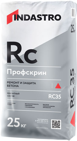 подробно Профскрин RC35 ремонтный состав