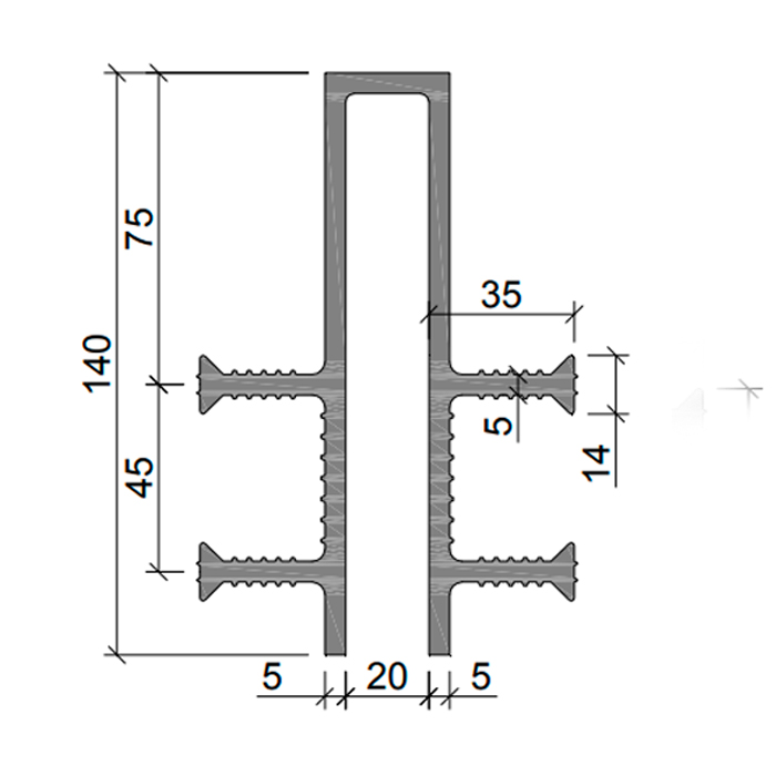 картинка Гидрошпонка Аквастоп ДЗ-140/20-4/35 из ПВХ