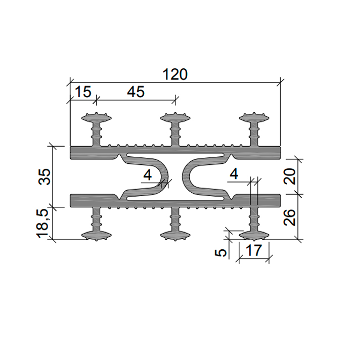 картинка Гидрошпонка Аквастоп ТАРАКАН-120 ПВХ