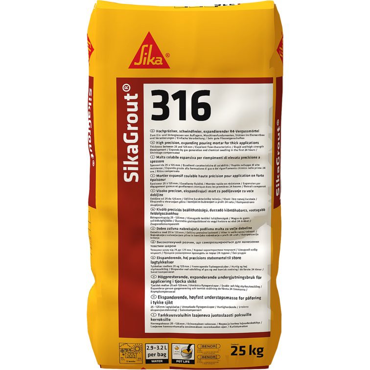 подробно SikaGrout ® - 316