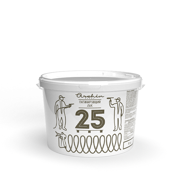 картинка Патинирующий лак Archin (Архин) 25, 10 л