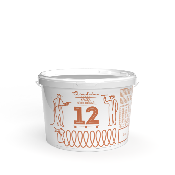 картинка Краска огнестойкая Archin (Архин) 12, 10 л