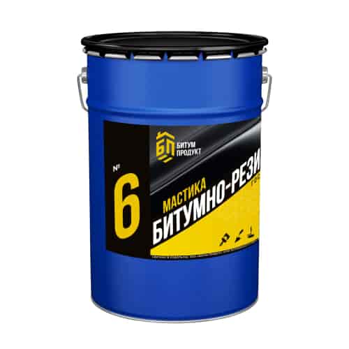 картинка Мастика битумно-резиновая 5 кг