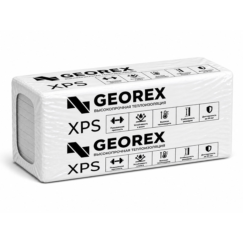 картинка Экструдированный пенополистирол GEOREX XPS