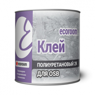 картинка Клей полиуретановый 2К ecoroom для OSB