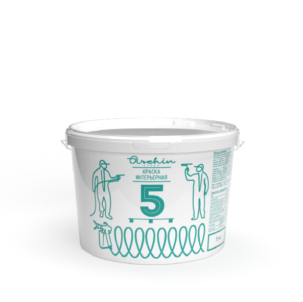 картинка Краска интерьерная Archin 5, 15 кг