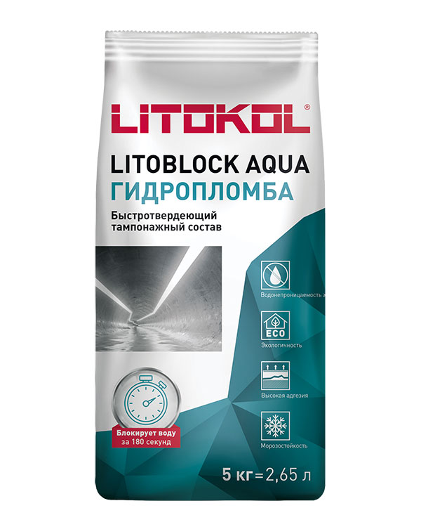 картинка Тампонажный раствор LITOBLOCK AQUA