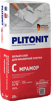 подробно ПЛИТОНИТ С Мрамор 25кг