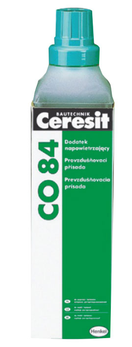 подробно Воздухововлекающая добавка Ceresit CО 84 для изготовления пористых штукатурок