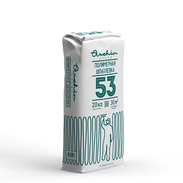 подробно Полимерная шпатлевка Archin 53, 20 кг