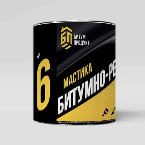 картинка Мастика битумно-резиновая 2 кг