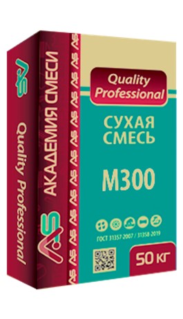 подробно Сухая смесь AS «Quality Professional» Пескобетон М-300 ЗИМА