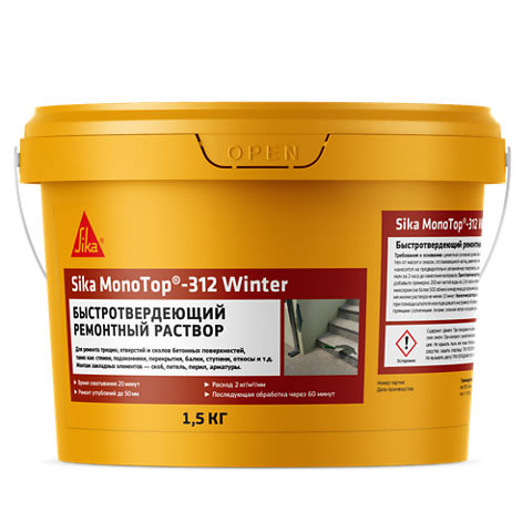 подробно Sika MonoTop ® - 312 Winter