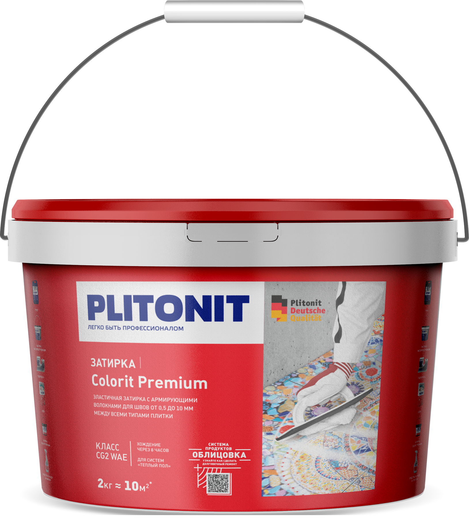 подробно PLITONIT COLORIT Premium (светло-серая)