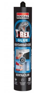 картинка Монтажный клей прозрачный T-Rex SOUDAL
