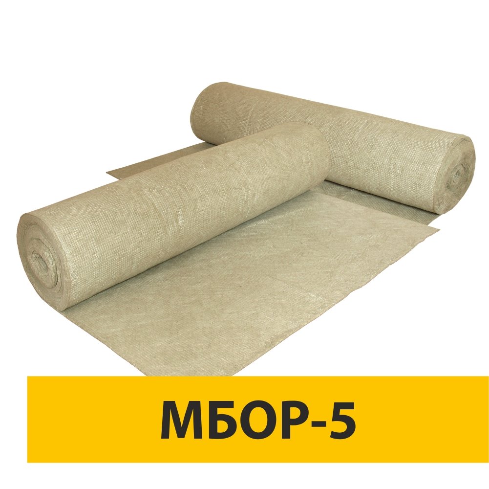 изображение Материал базальтовый огнезащитный рулонный МБОР-5