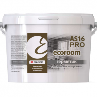 картинка Герметик акриловый ecoroom AS-16 PRO для деревянного строения