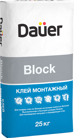 подробно Клей монтажный Dauer Block