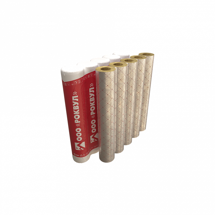 изображение Цилиндры ROCKWOOL (Роквул) 80 Кф, 25 мм
