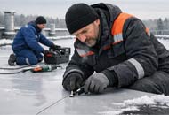 Монтаж ПВХ-мембраны зимой: когда можно, как правильно и что делать, чтобы не текло весной