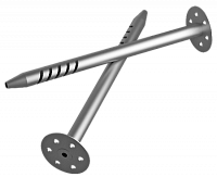 изображение Cтальной забивной дюбель TERMOCLIP Стена 4 250 мм (210 шт./кор.)