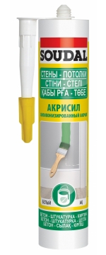 картинка Герметик силиконизированный акрил SOUDAL