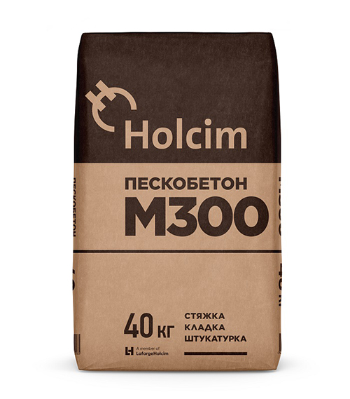 подробно Пескобетон Holcim