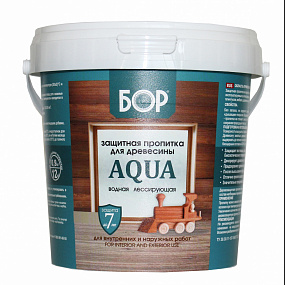 картинка Пропитка деревозащитная БОР Aqua