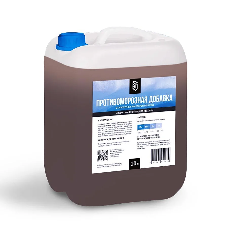 картинка Противоморозная добавка с пластифицирующим эффектом