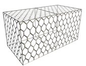 Коробчатый габион 1,5x1x0,5 С80-2,7-Ц (База+крышка) фотография