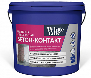 картинка ГРУНТОВКА БЕТОН-КОНТАКТ АДГЕЗИОННАЯ White line