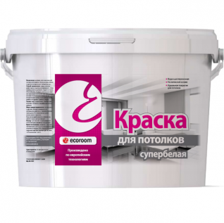 картинка Краска для потолков супербелая