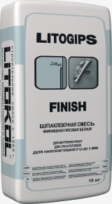 подробно Финишная шпаклевка LITOGIPS FINISH