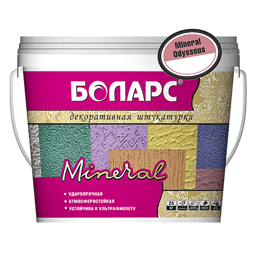 подробно Декоративная штукатурка Боларс MINERAL ODYSSEUS