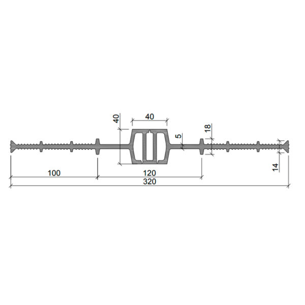 картинка Гидрошпонка Аквастоп ДВ-320/40 ПВХ
