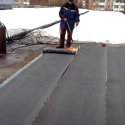 зимние кровельные работы
