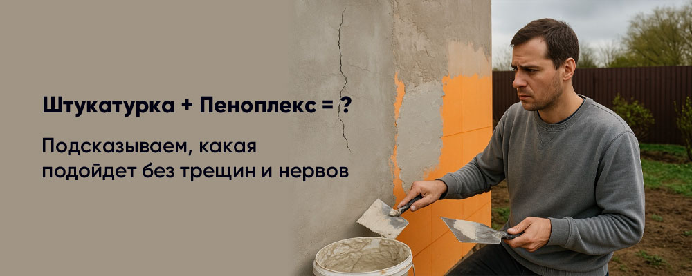 штукатурка по пеноплэксу