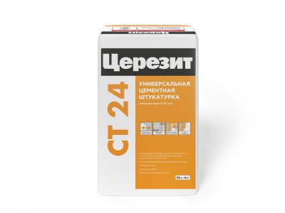 Штукатурка базовая Ceresit CT 24 подробно