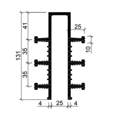 детальное изображения Гидрошпонка Аквастоп ДЗ-130/25-6/25 из EPDM