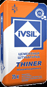 подробно Легкая цементно-известковая штукатурка IVSIL THINER / ИВСИЛ ТИНЕР
