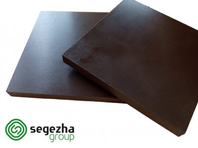 как выглядит Фанера ламинированная с крашенными торцами 1220x2440x15 мм сорт1/1, 26 листов