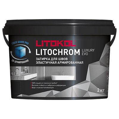 подробно Затирка LITOCHROM 1-6 LUXURY