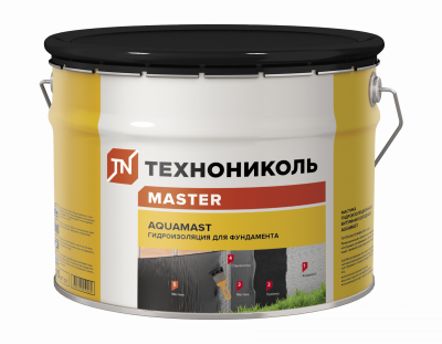 детальное изображения Мастика битумная AquaMast ведро 10 кг